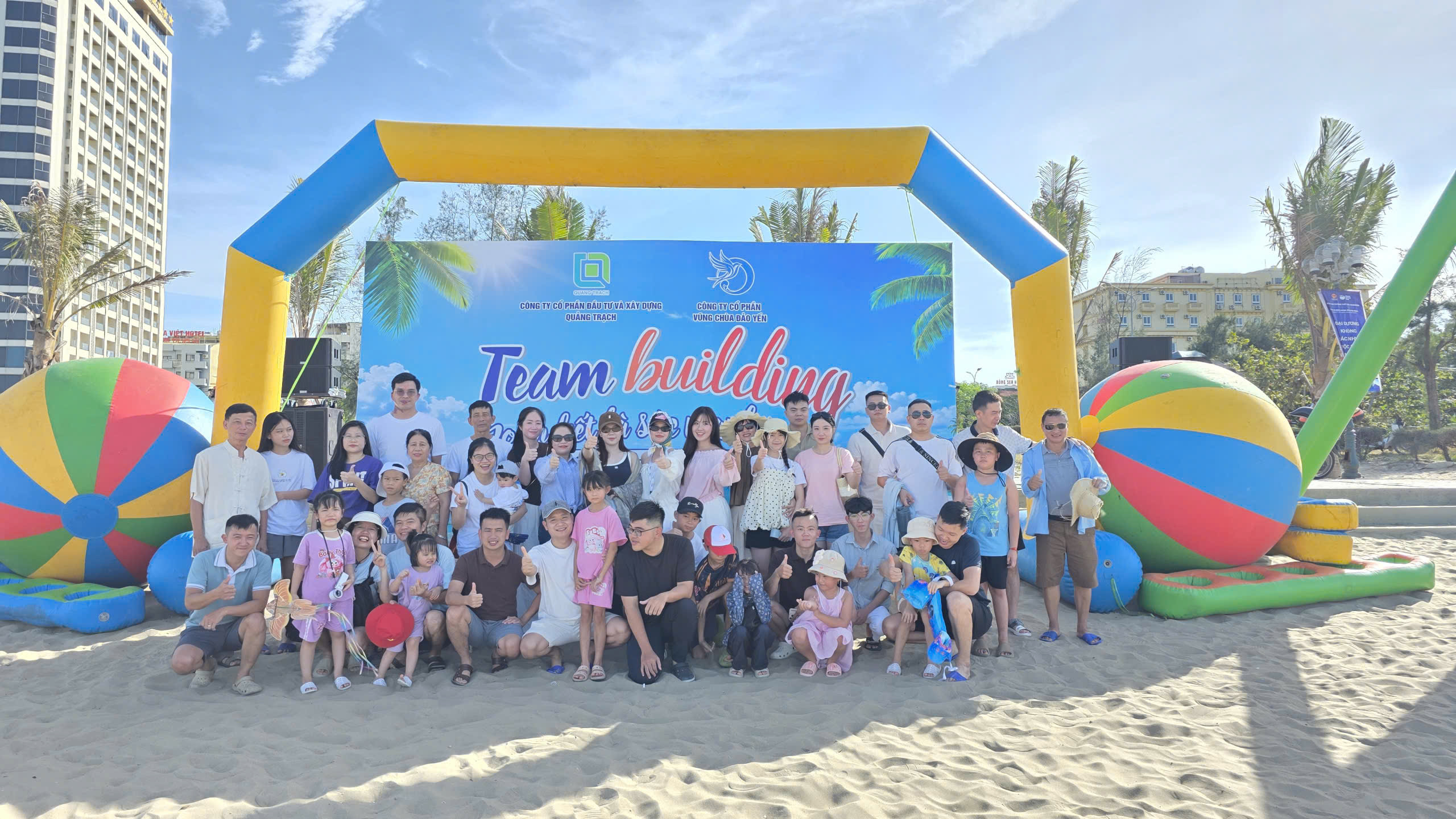 QTIC team activity at Cua Lo — photo 10